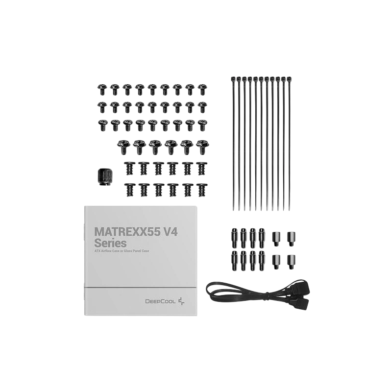 Компьютерный корпус Deepcool MATREXX 55 V4 RGB Black (R-MATREXX55-BKADA4-G-4)