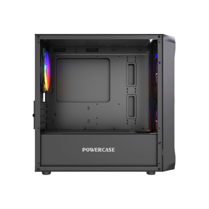 Компьютерный корпус Powercase Mistral Micro A3B ARGB V2 ARGB Black (CMMAB-A3-V2)