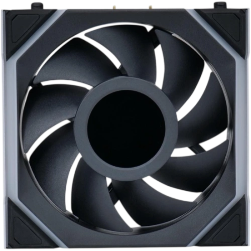 Вентилятор для корпуса Lian Li UNI FAN SL WIRELESS LCD 120 12SLLCD1W1B ARGB Black (G99.12SLLCD1W1B.R0) документация, набор кабелей