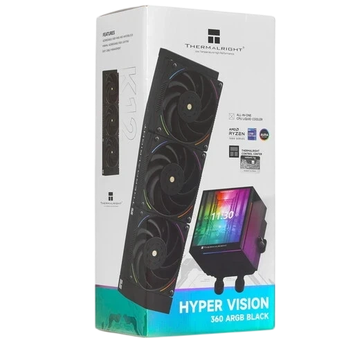 Система жидкостного охлаждения для процессора Thermalright Hyper Vision 360 ARGB Black (TRHV360AB)