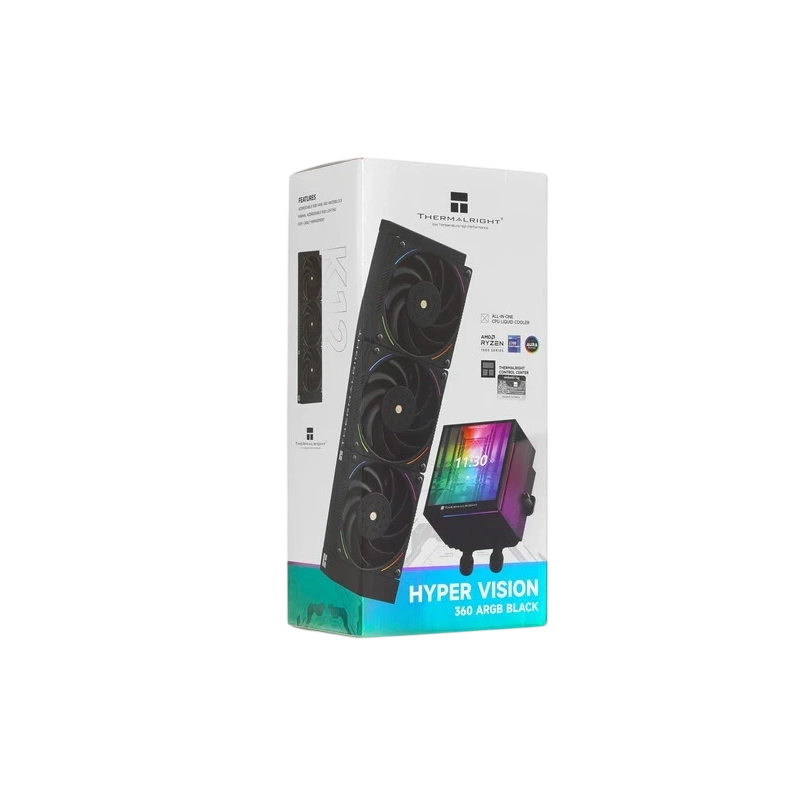 Система жидкостного охлаждения для процессора Thermalright Hyper Vision 360 ARGB Black (TRHV360AB)