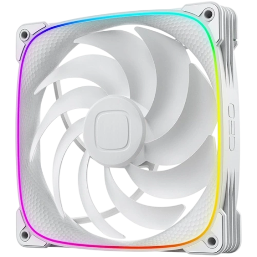 Вентилятор для корпуса Geometric Future Squama 2503W-14 Single Pack ARGB White (1F2503W114000)