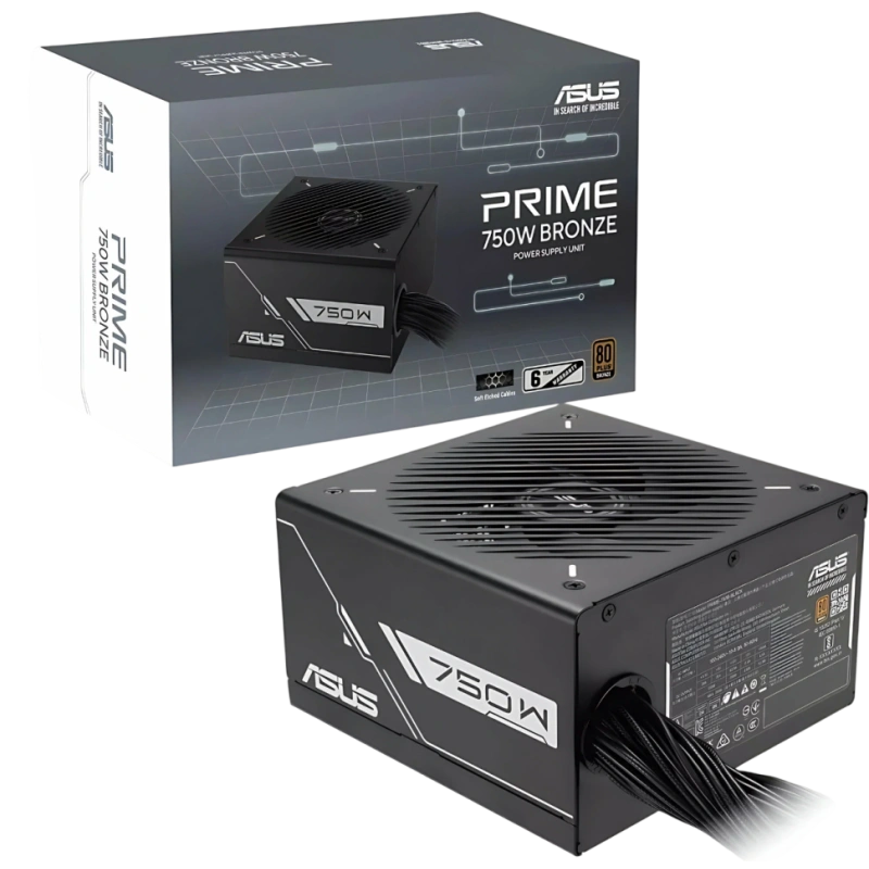 Блок питания ASUS 750W PRIME-750B-BLACK (90YE00Y0-B0NA00) 16 Pin (PCIe 5.0 Connector Cable Details)