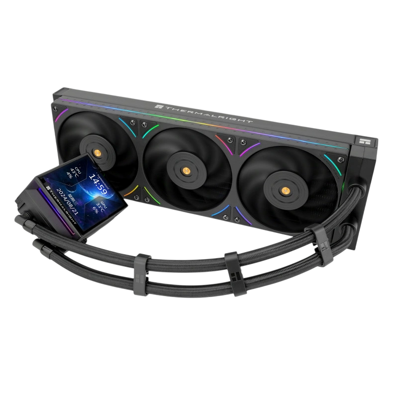 Система жидкостного охлаждения для процессора Thermalright Hyper Vision 360 UB ARGB Black (TRHV360UBAB)