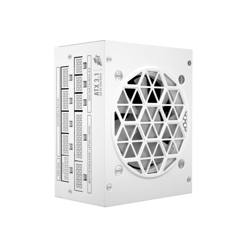 Блок питания 1STPLAYER 850W SFX GOLD White (PS-850SFX-WH) документация, комплект кабелей, комплект крепежа