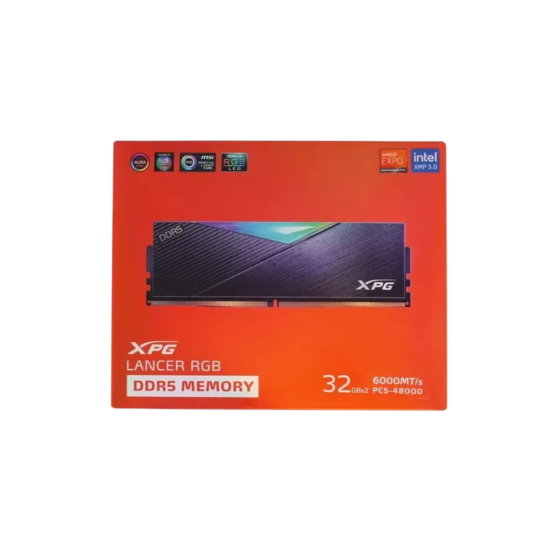 Оперативная память 64 Gb 6000 MHz ADATA XPG LANCER RGB Black (AX5U6000C3032G-DCLARBK)