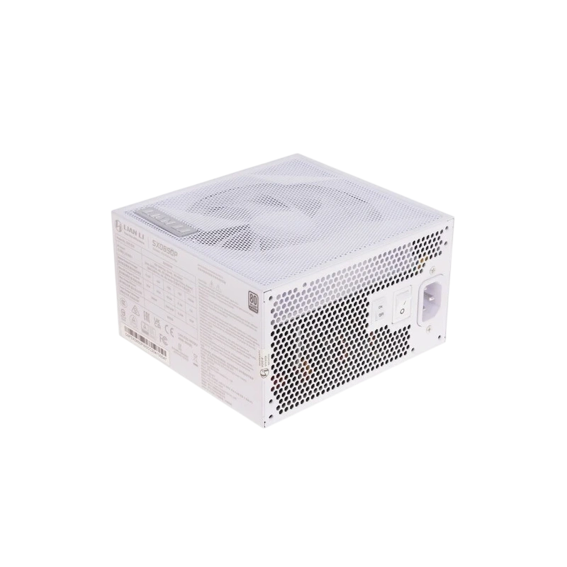 Блок питания Lian Li 850W SX0850P White (G9P.SX0850P.W000.RU) 16 Pin (PCIe 5.1 Connector Cable Details) документация, кабельные стяжки, комплект кабелей