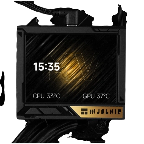 Система жидкостного охлаждения для процессора Thermalright Mjolnir Vision 360 UB Pro ARGB Black (TRMV360UBPROAB)