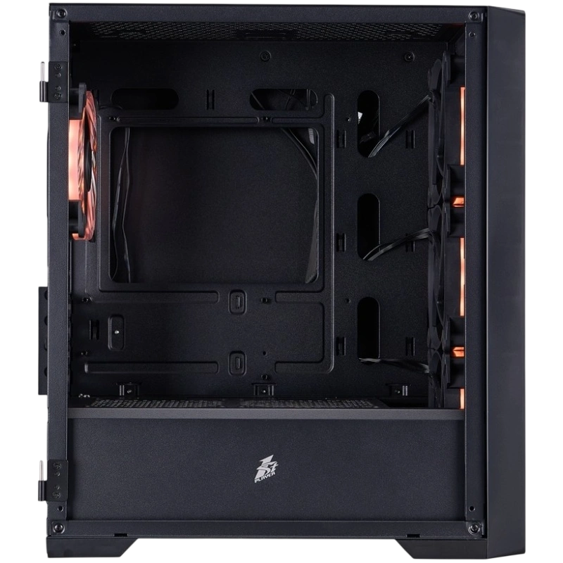 Компьютерный корпус 1STPLAYER TRILOBITE T4 MESH ARGB Black (T4-BK-4FS7)