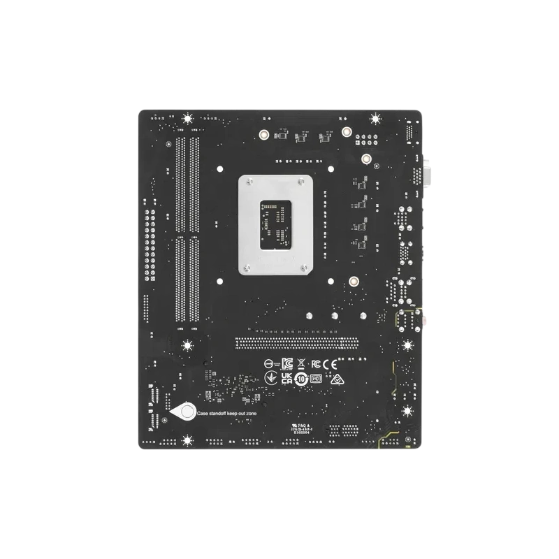 Материнская плата MSI PRO B760M-E DDR4 документация, задняя планка, кабель SATA, крепеж для разъема M.2