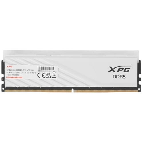 Оперативная память 64 Gb 6000 MHz ADATA XPG LANCER Blade White RGB (AX5U6000C3032G-DTLABRWH)