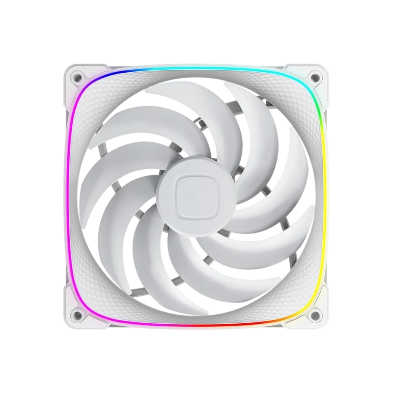 Вентилятор для корпуса Geometric Future Squama 2503W-14 Single Pack ARGB White (1F2503W114000) комплект крепежа