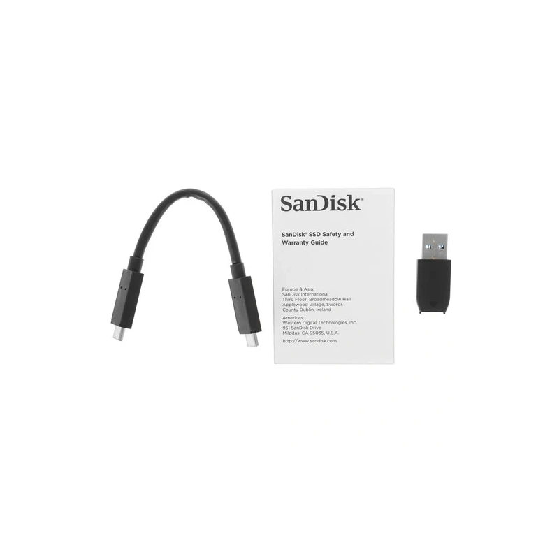 Внешний SSD SANDISK 2000 Gb Extreme (SDSSDE61-2T00-G30) BOX