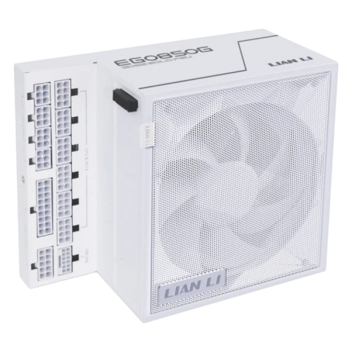 Блок питания Lian Li 850W EG0850G White (G9P.EG0850G.W000.RU) 16 Pin (PCIe 5.0 Connector Cable Details) документация, комплект кабелей