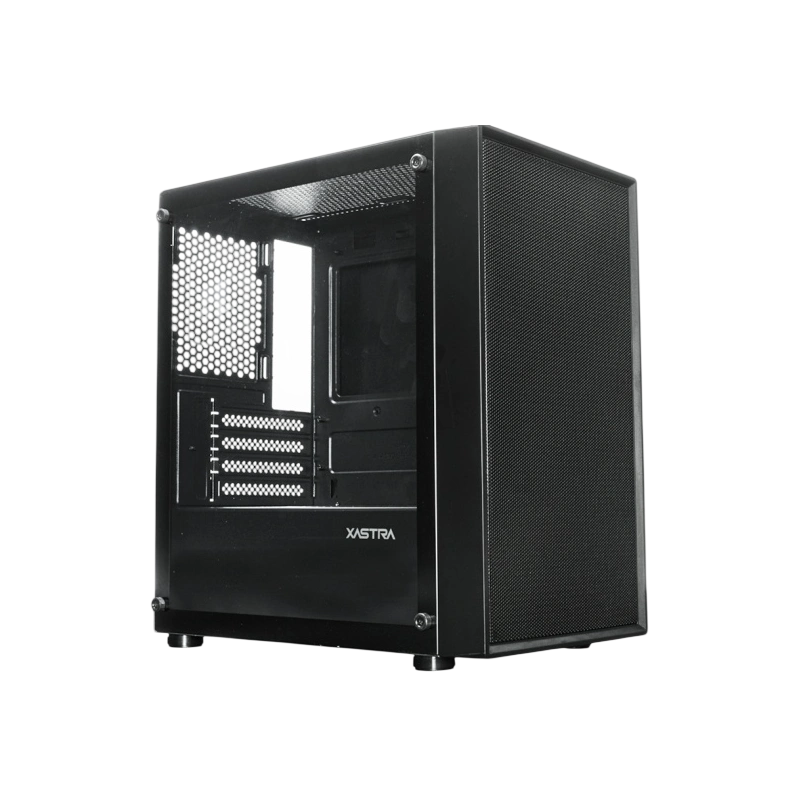 Компьютерный корпус XASTRA A305M TG 3FRGB Black (A305M-2FC14F-1FC12F)