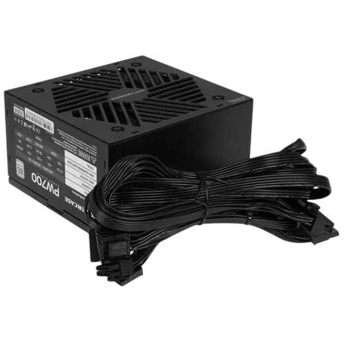 Блок питания Powercase 700W PW700 Black (PS-700W-DC)