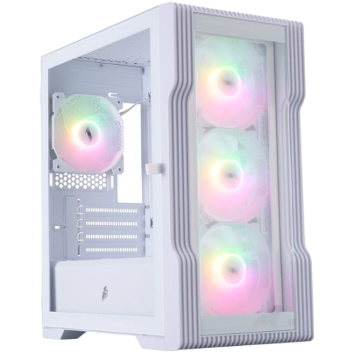 Компьютерный корпус 1STPLAYER TRILOBITE T3-G ARGB White (T3-G-WH-4F7-W)