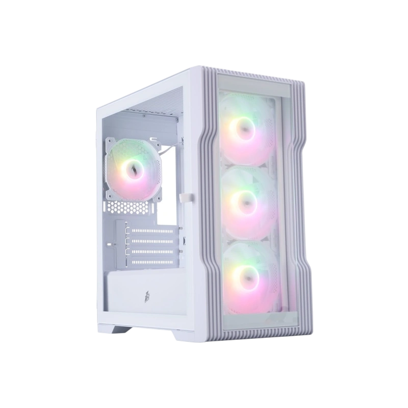 Компьютерный корпус 1STPLAYER TRILOBITE T3-G ARGB White (T3-G-WH-4F7-W)