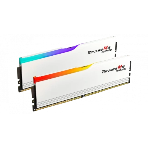 Оперативная память 64 Gb 6000 MHz G.Skill RIPJAWS M5 NEO RGB White (F5-6000J3636F32GX2-RM5NRW)