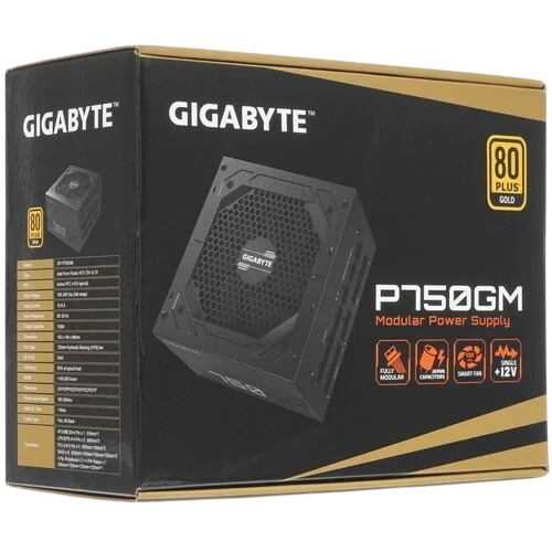 Блок питания Gigabyte 750W (GP-P750GM)