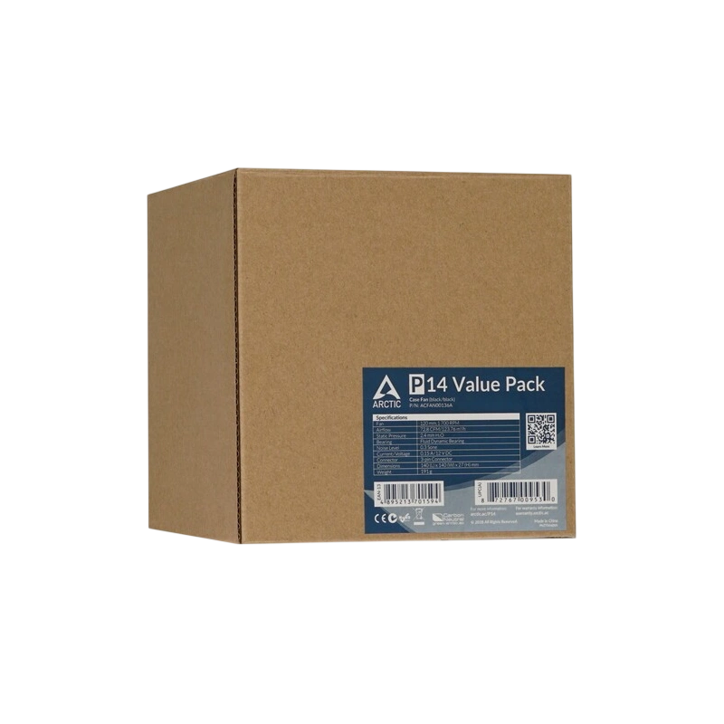 Вентилятор для корпуса Arctic Cooling P14 Black/Black ACFAN00136A