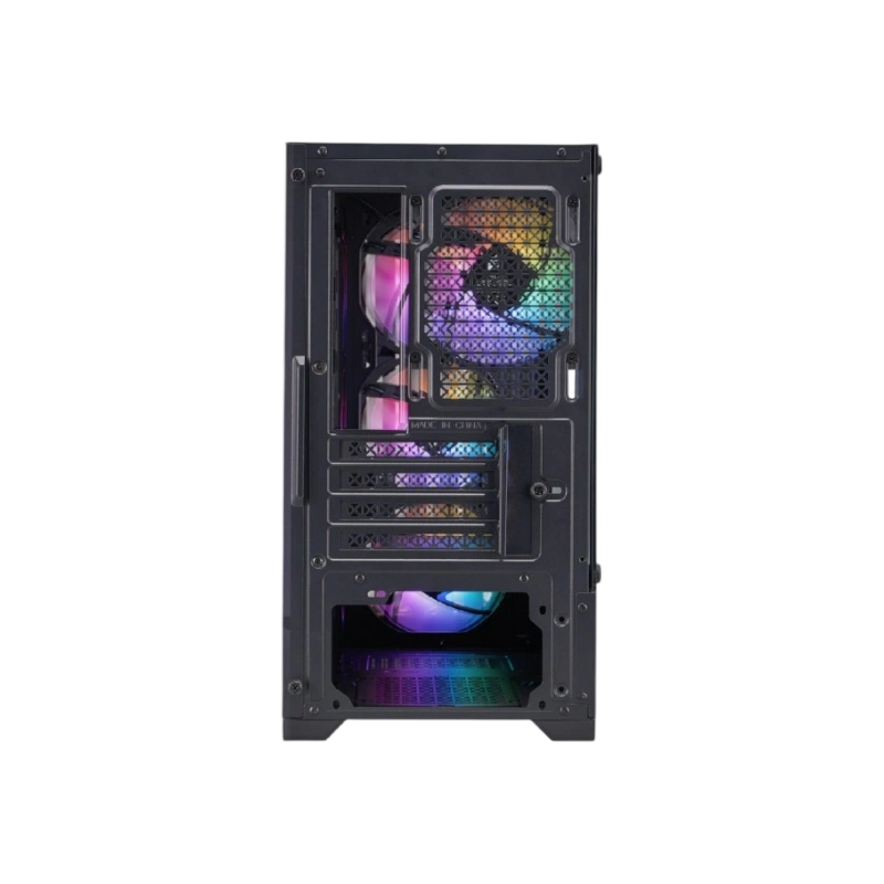 Компьютерный корпус 1STPLAYER BULLET HUNTER H2 ARGB Black (H2-BK-4F7)