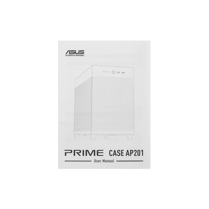Компьютерный корпус ASUS PRIME CASE AP201 TG White (90DC00G3-B39010) документация