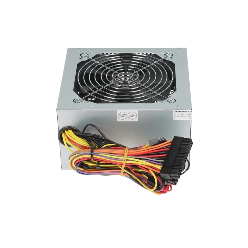 Блок питания Foxline 500W Gray (FL550S) документация, комплект крепежа