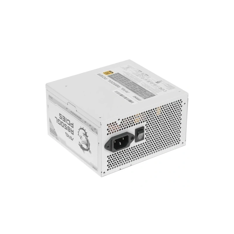 Блок питания MSI 850W MAG A850GL White (MAG-A850GL-PCIE5-WHITE) 16 Pin (PCIe 5.0 Connector Cable Details)