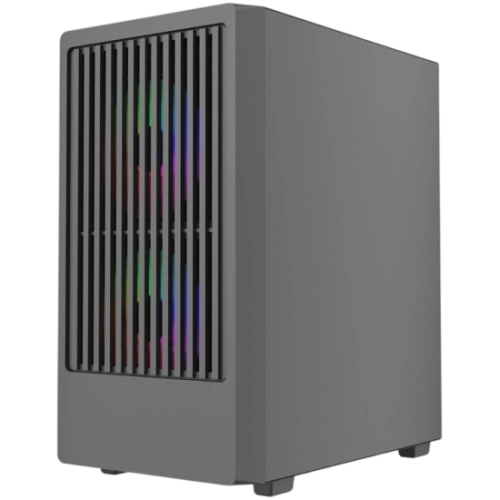 Компьютерный корпус Powercase Mistral SM07 TG ARGB Black (CMMSM07B-A3)