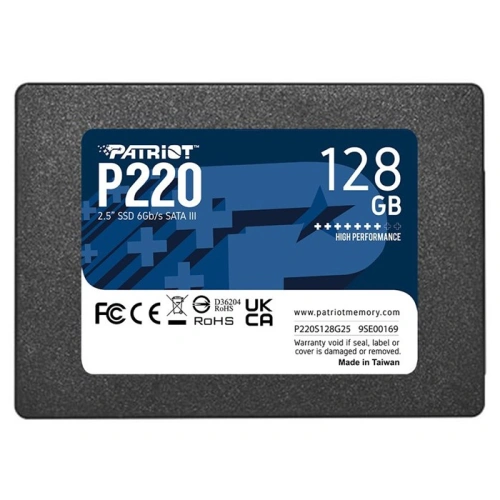 Твердотельный накопитель Patriot 128 Gb P220 (P220S128G25)