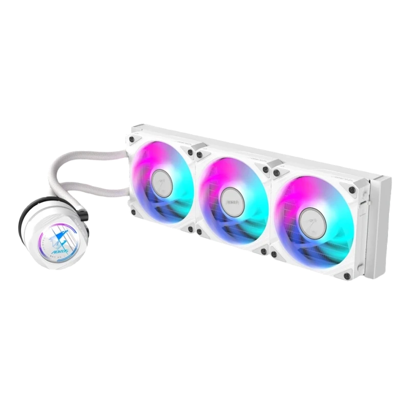 Система жидкостного охлаждения для процессора Gigabyte AORUS WATERFORCE II 360I White