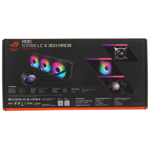 Система жидкостного охлаждения для процессора ASUS ROG STRIX LC II 360 ARGB 90RC00F1-M0UAY4