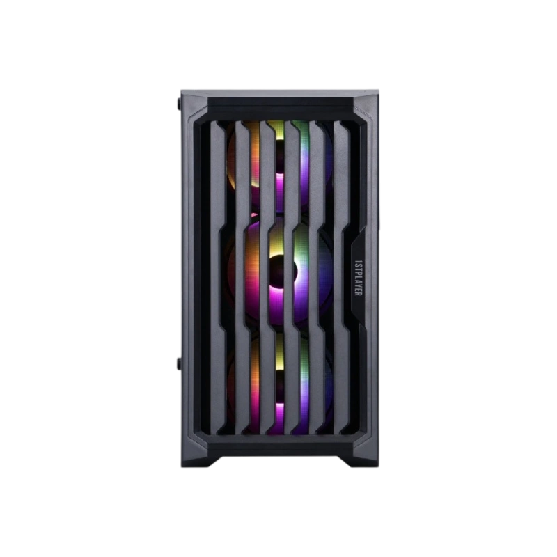 Компьютерный корпус 1STPLAYER BULLET HUNTER H2 ARGB Black (H2-BK-4F7)