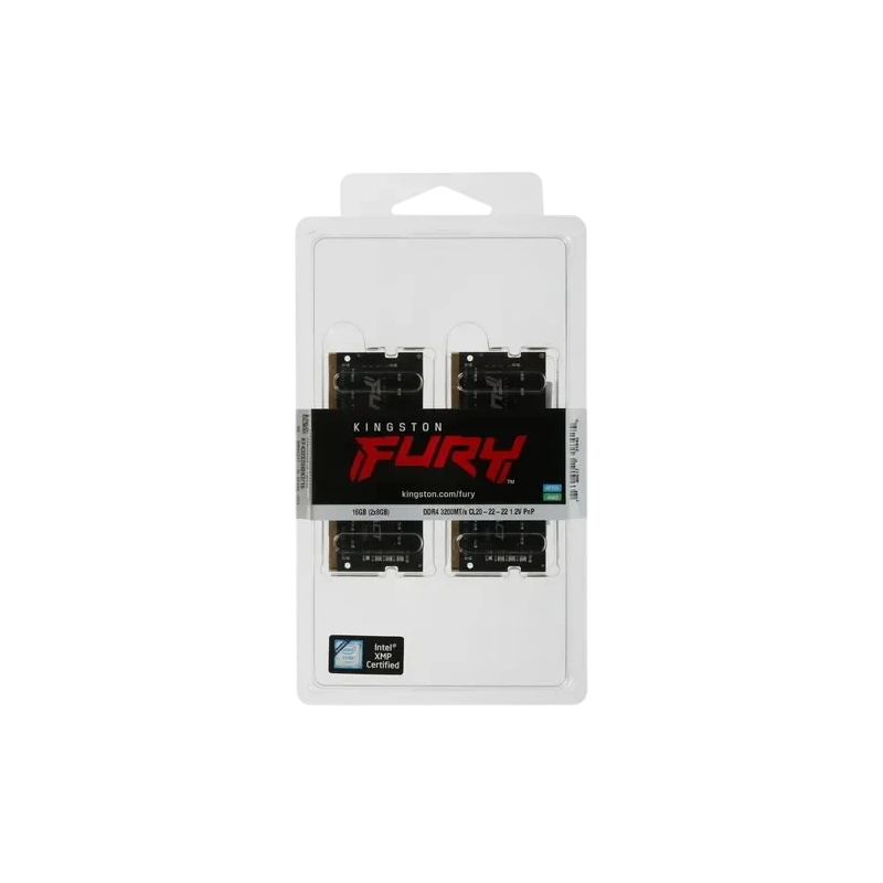 Оперативная память 16 Gb 3200 MHz Kingston FURY IMPACT (KF432S20IBK2/16)