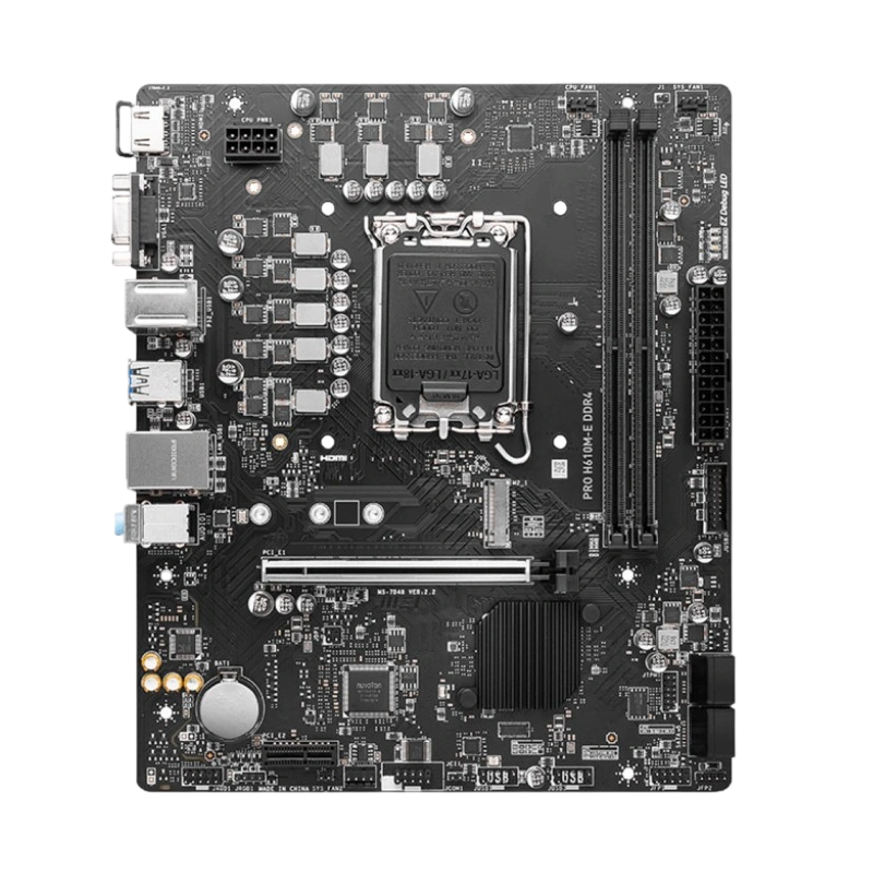 Материнская плата MSI PRO H610M-E DDR4