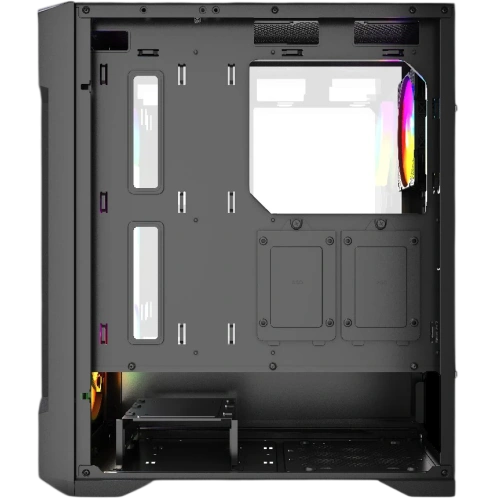 Компьютерный корпус Powercase Mistral X4B FRGB TG Black (CMXB-L4)