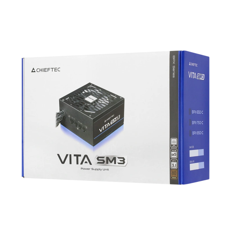 Блок питания Chieftec 850W Vita SM3 (BPX-850-C) 16 Pin (PCIe 5.0 Connector Cable Details)