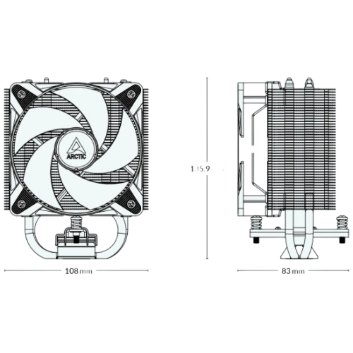Кулер для процессора Arctic Cooling Freezer 8A (ACFRE00161A)