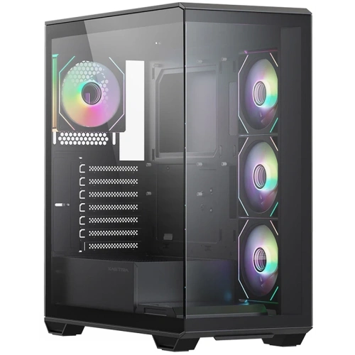 Компьютерный корпус XASTRA Q600 4ARGB-C10 Black (Q600-4FM12A-C10)