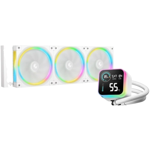 Система жидкостного охлаждения для процессора Deepcool LQ360 ULTRA WH ARGB White
