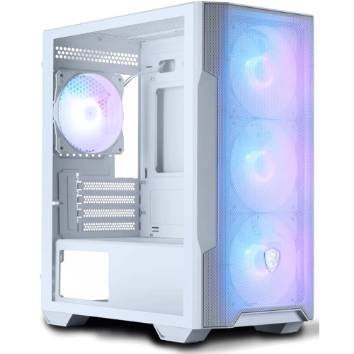 Компьютерный корпус MSI MAG FORGE M100R ARGB White (306-7G20W21-HH9)