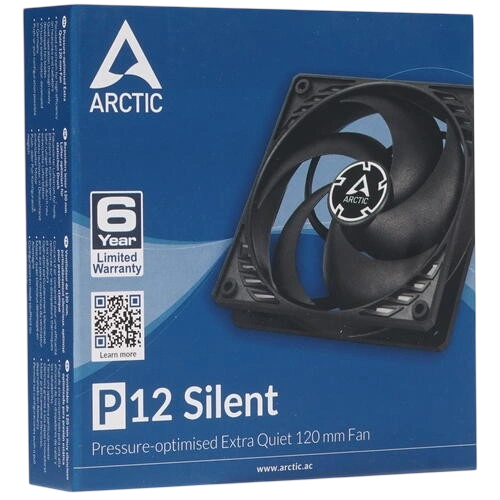 Вентилятор для корпуса Arctic Cooling P12 Silent (black/black) ACFAN00130A
