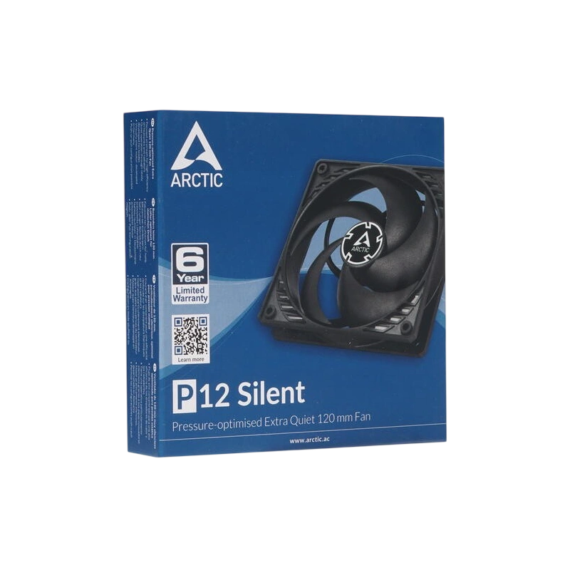Вентилятор для корпуса Arctic Cooling P12 Silent (black/black) ACFAN00130A