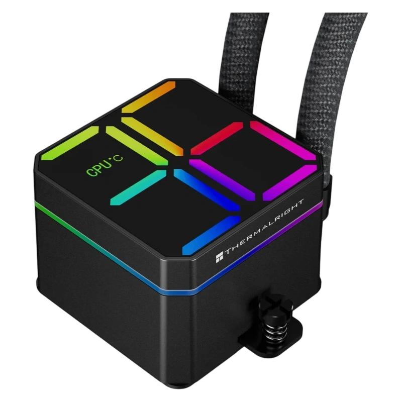 Система жидкостного охлаждения для процессора Thermalright Magic Qube 360 ARGB Black (TRMQ360AB)