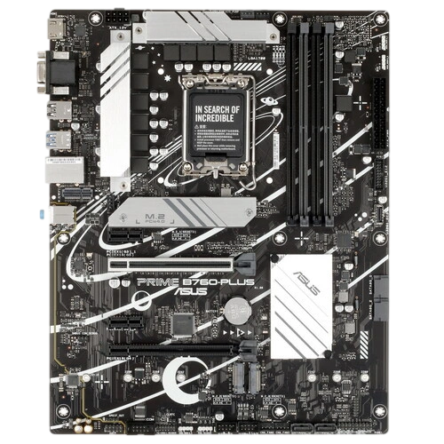 Материнская плата ASUS PRIME B760-PLUS (90MB1EF0-M1EAY0) 2 x кабель SATA, документация, задняя планка