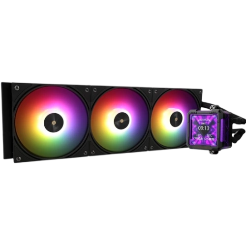 Система жидкостного охлаждения для процессора Thermalright Frozen Warframe Pro 360 ARGB Black (TRFWP360AB)