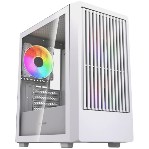 Компьютерный корпус Powercase Mistral SM07 TG ARGB White (CMMSM07W-A3)