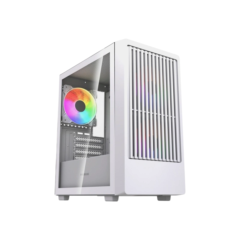 Компьютерный корпус Powercase Mistral SM07 TG ARGB White (CMMSM07W-A3)