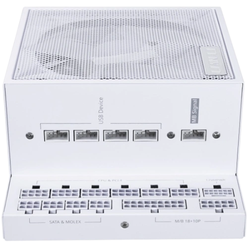 Блок питания Lian Li 1000W EG1000 White (G9P.EG1000.WE00.RU) 16 Pin (PCIe 5.1 Connector Cable Details) документация, комплект кабелей, комплект крепежа